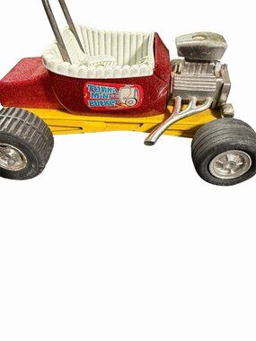 Vintage 1970s Tonka T's Mini Bucket Roadster Hot Rod Car 6" Pressed Steel